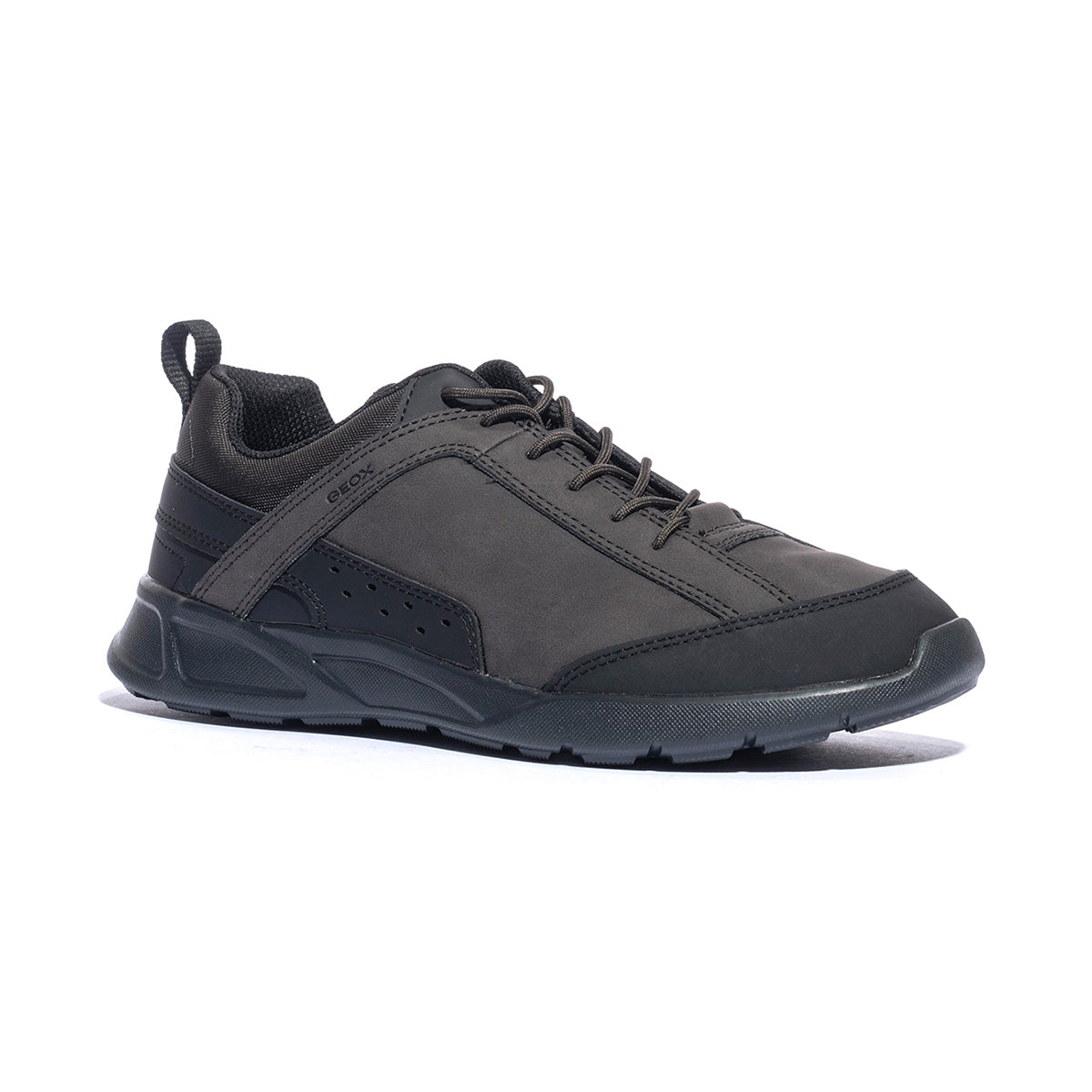 GEOX U45G7C 000EK DK COFFEE BLACK C6T9B Sneakers Uomo 