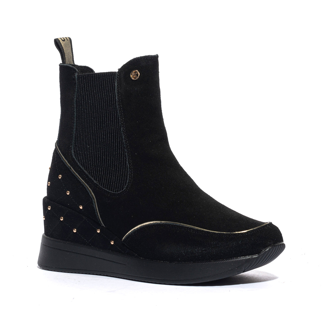 KEYS K6982 BLACK GOLD Stivaletti Donna 