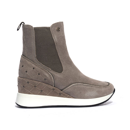 KEYS K6982 TAUPE C.FUCILE Stivaletti Donna 