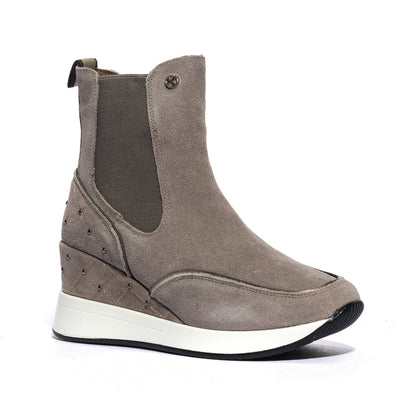 KEYS K6982 TAUPE C.FUCILE Stivaletti Donna 