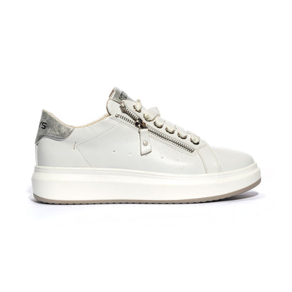 KEYS K7600 WHITE SILVER Sneakers Donna 