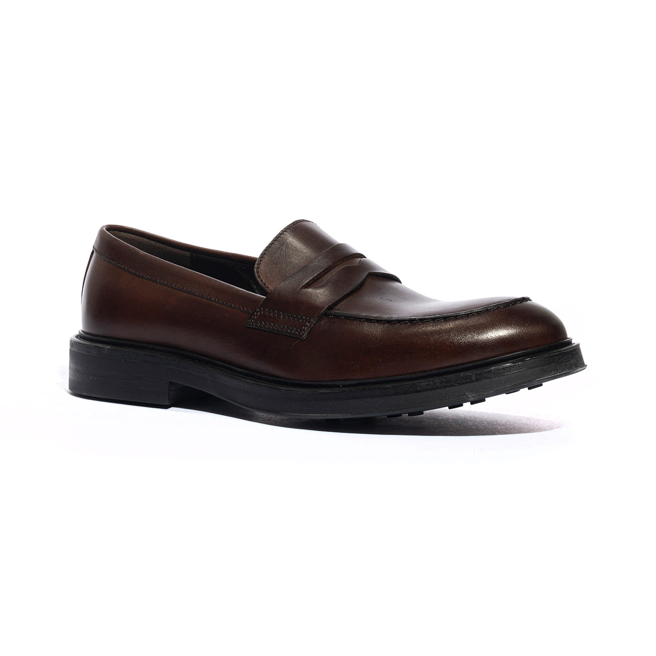 KEYS K9931 DK BROWN Mocassini Uomo 