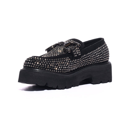 KHARISMA 6145 STRASS FUCILE Mocassini Donna 