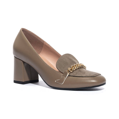 KISS KRISS 040 TAUPE Decollete Donna 