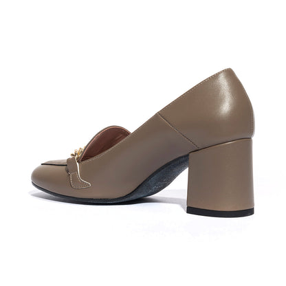 KISS KRISS 040 TAUPE Decollete Donna 