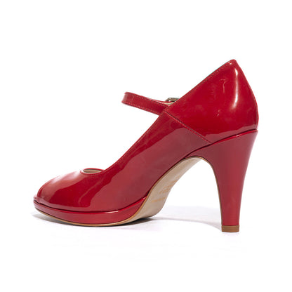 KISS KRISS 076 VERNICE ROSSO Decollete Donna 