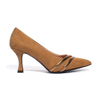 KISS KRISS 42173 CUOIO Decollete Donna 