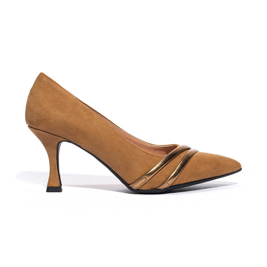 KISS KRISS 42173 CUOIO Decollete Donna 