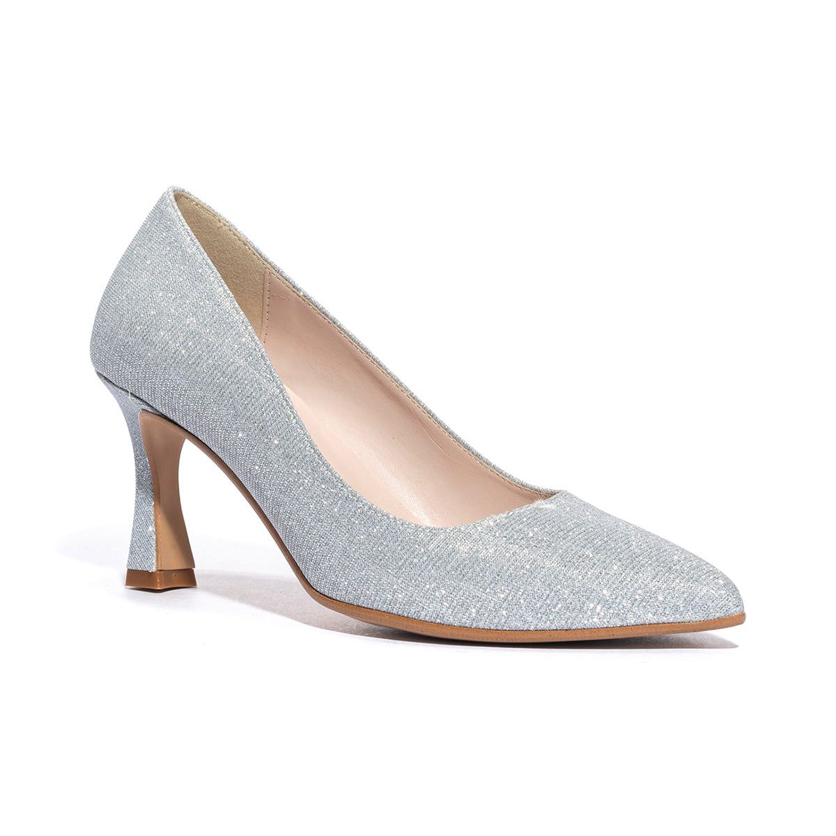 KISS KRISS 5370 ARGENTO Decollete Donna 