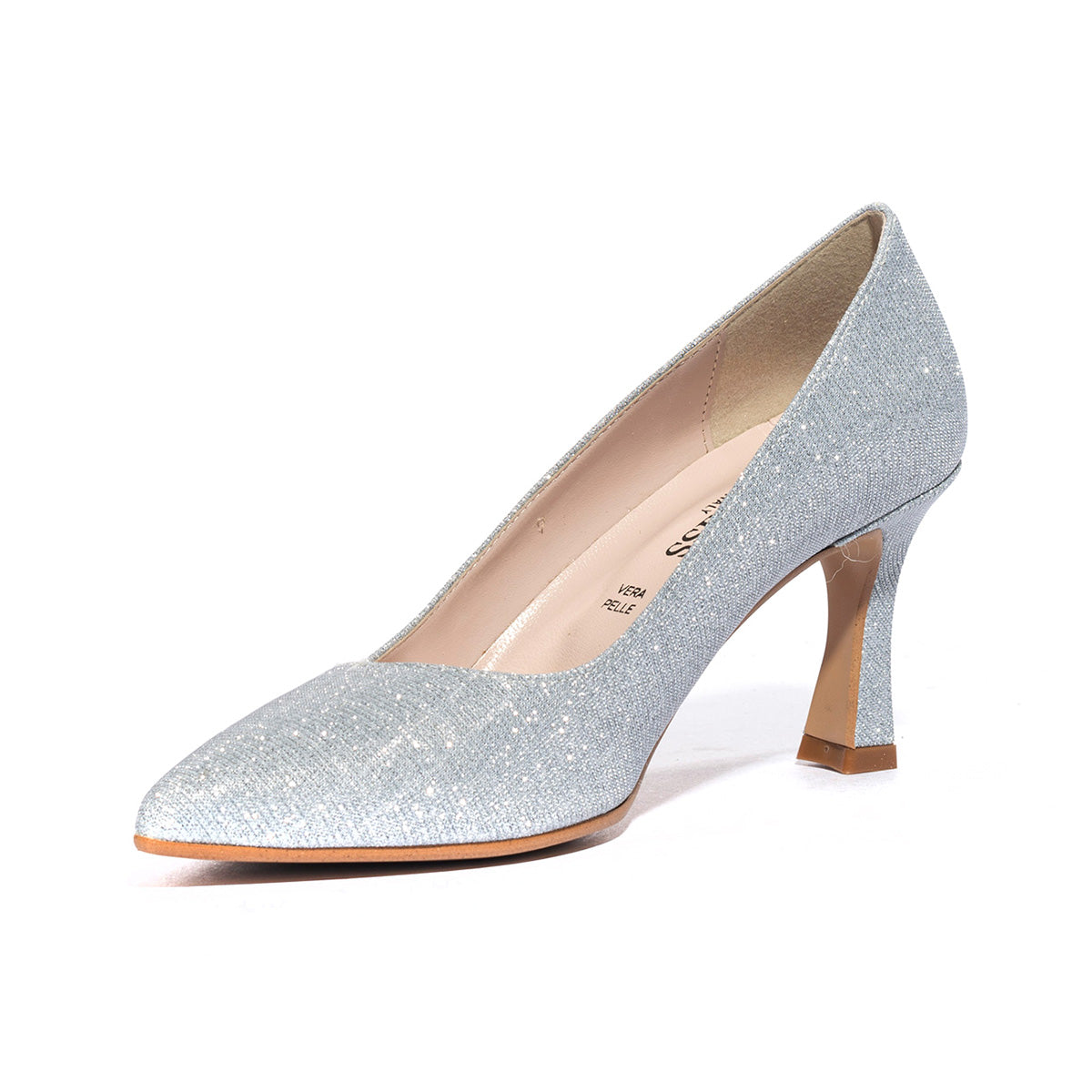 KISS KRISS 5370 ARGENTO Decollete Donna 