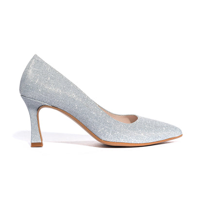 KISS KRISS 5370 ARGENTO Decollete Donna 
