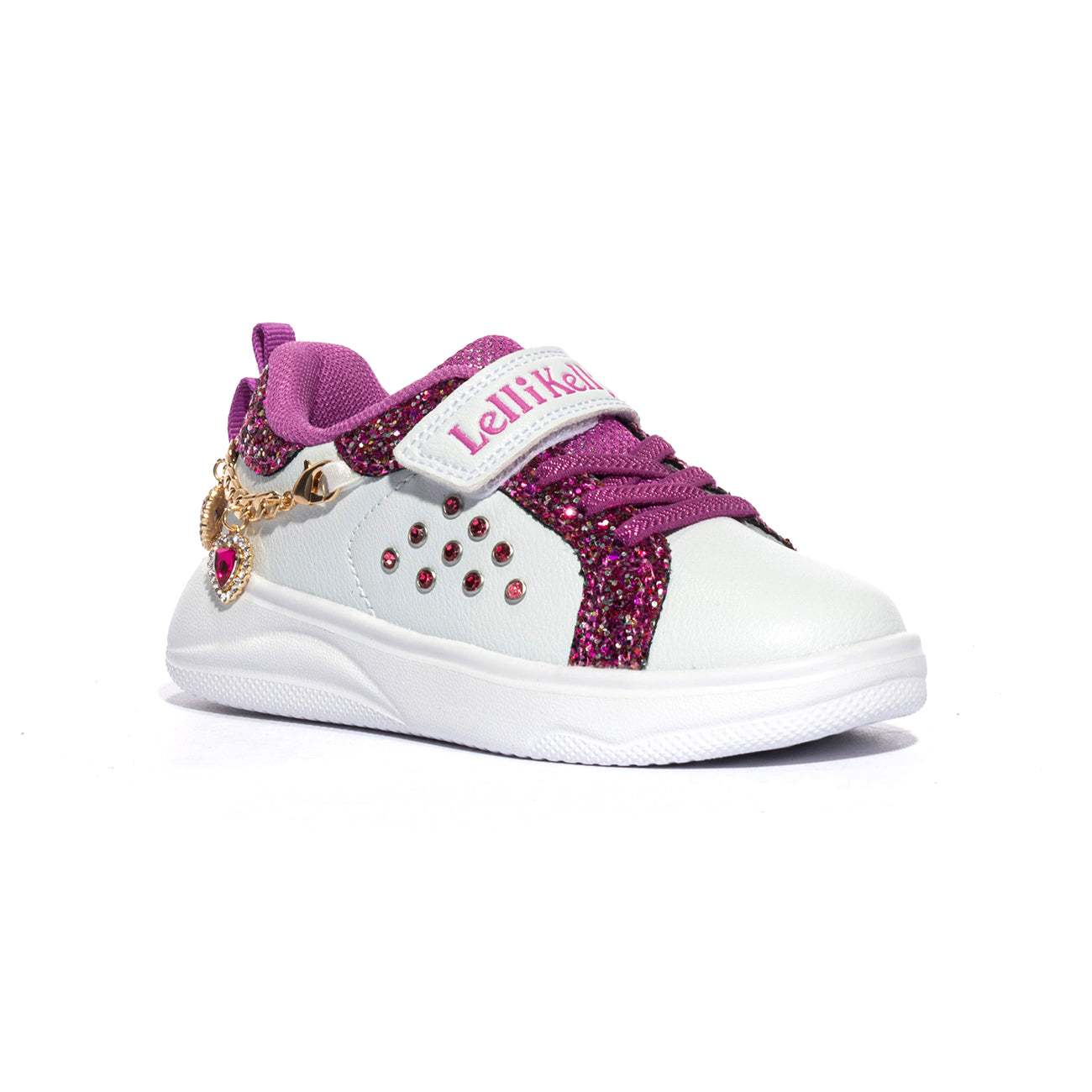 LELLI KELLY LKAA4400 BIANCO PORTORA Sneakers Bambina 