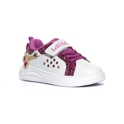 LELLI KELLY LKAA4400 BIANCO PORTORA Sneakers Bambina 