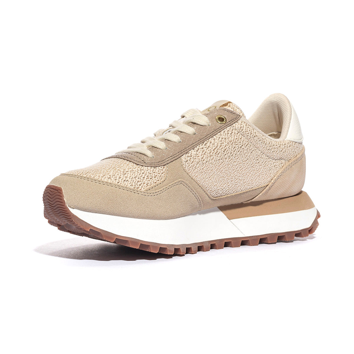LIUJO 4F4721TX442S1400 LAMINATED MILK Sneakers Donna 