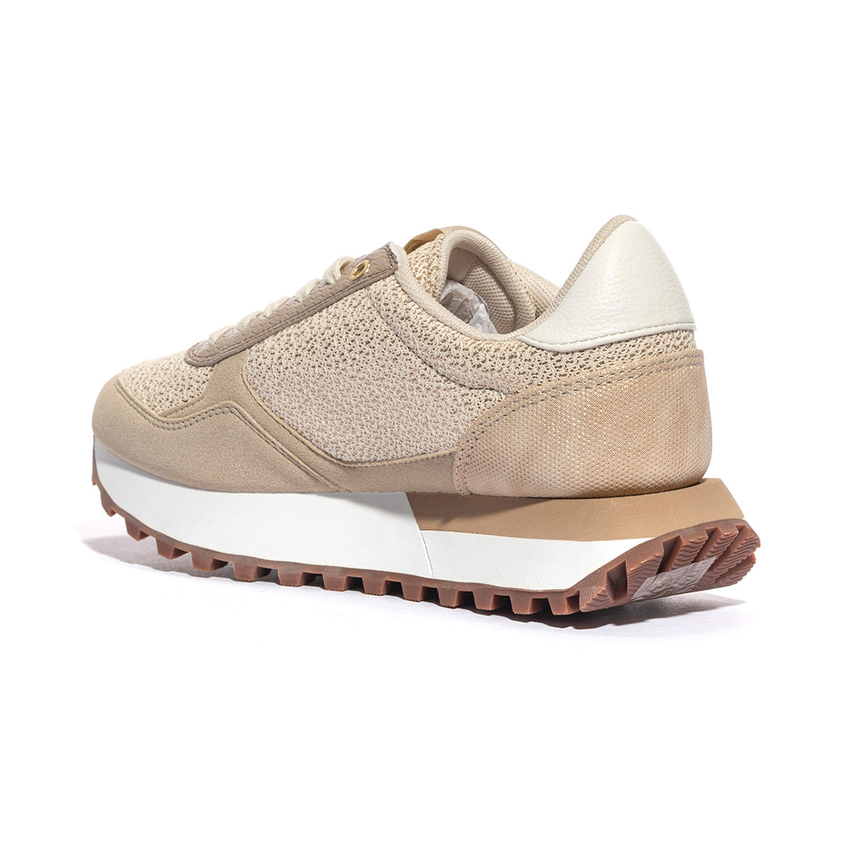 LIUJO 4F4721TX442S1400 LAMINATED MILK Sneakers Donna 