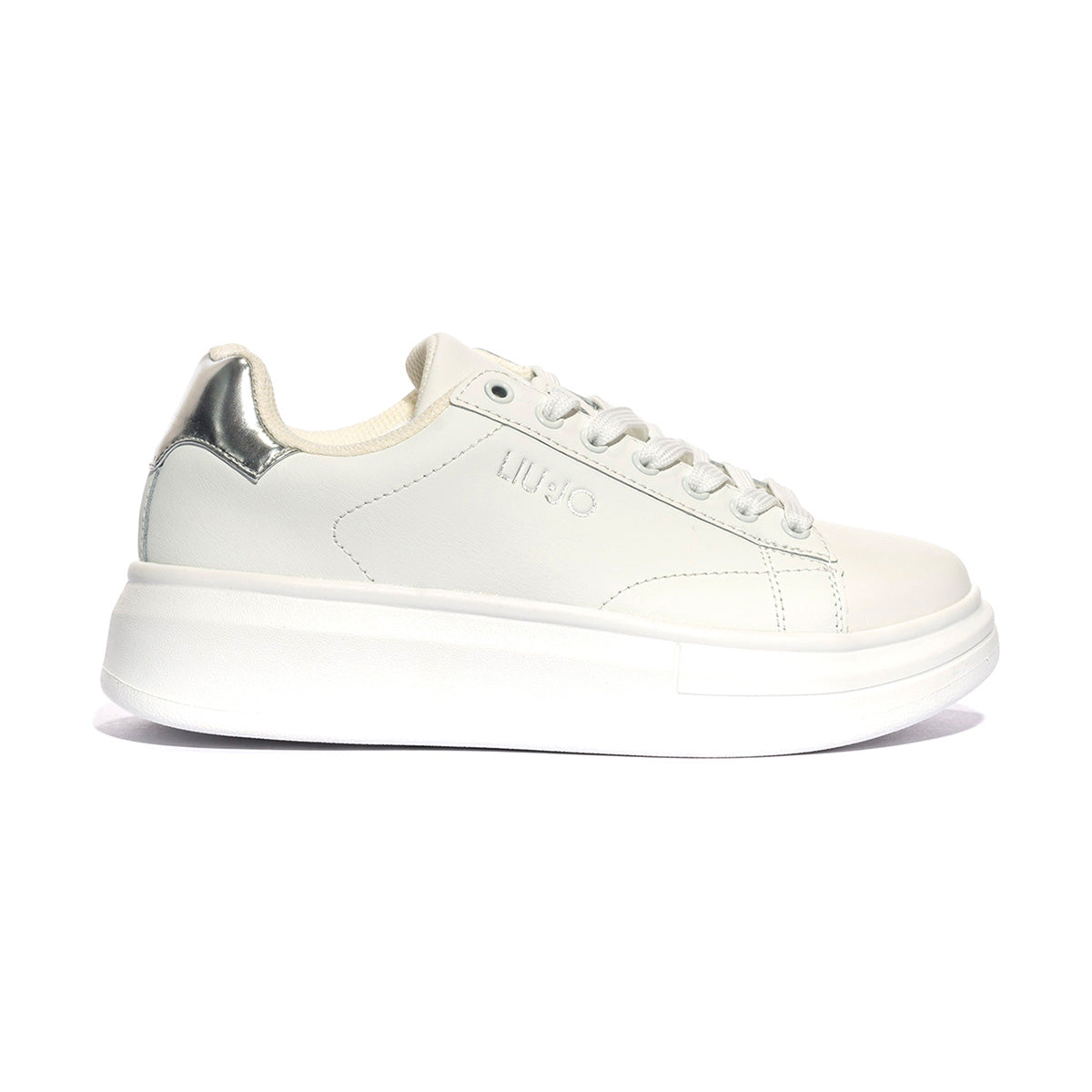 LIUJO 4F4753PX47404370 WHITE SILVER Sneakers Donna 