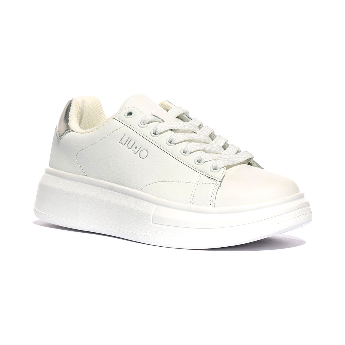 LIUJO 4F4753PX47404370 WHITE SILVER Sneakers Donna 