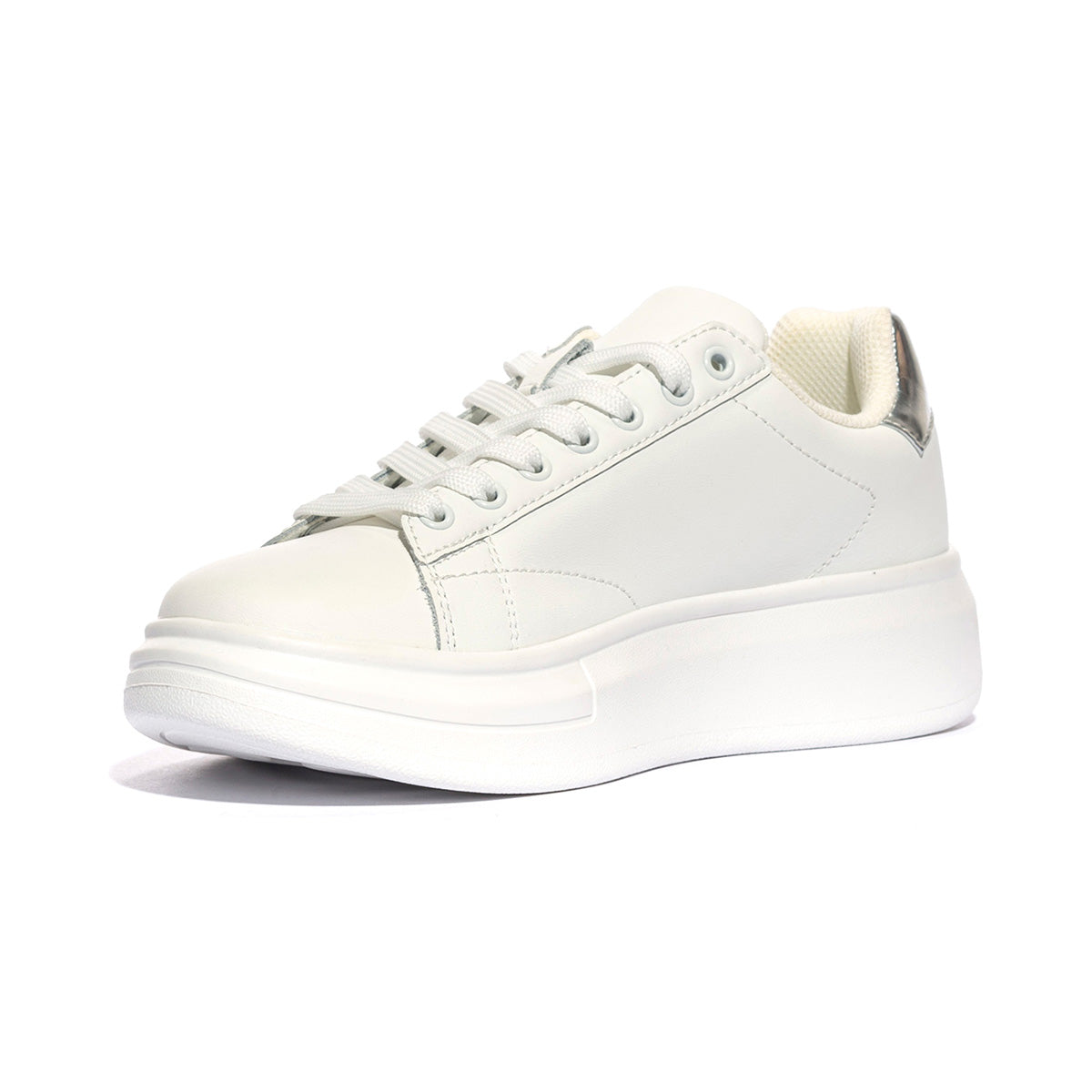 LIUJO 4F4753PX47404370 WHITE SILVER Sneakers Donna 