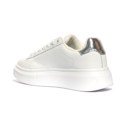 LIUJO 4F4753PX47404370 WHITE SILVER Sneakers Donna 
