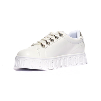 LIUJO BF4083PX02601111 METALLI WHITE Sneakers Donna 
