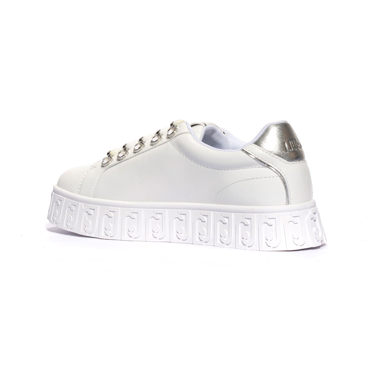 LIUJO BF4083PX02601111 METALLI WHITE Sneakers Donna 