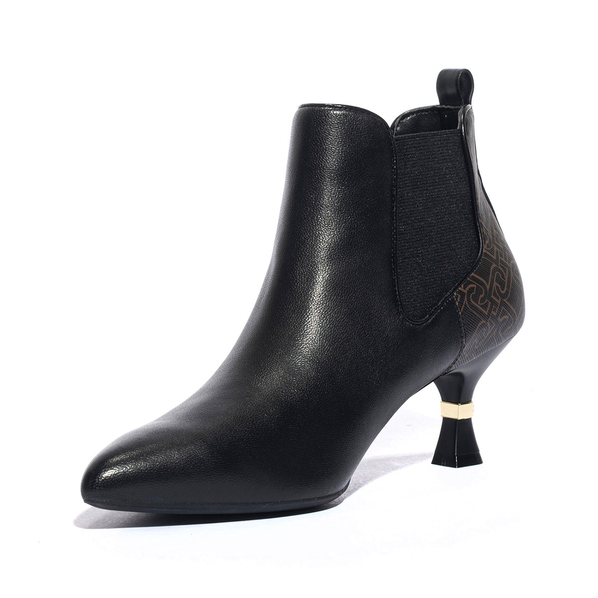 LIUJO SF3175PX428S1033 BLACK BROWN Stivaletti Donna 