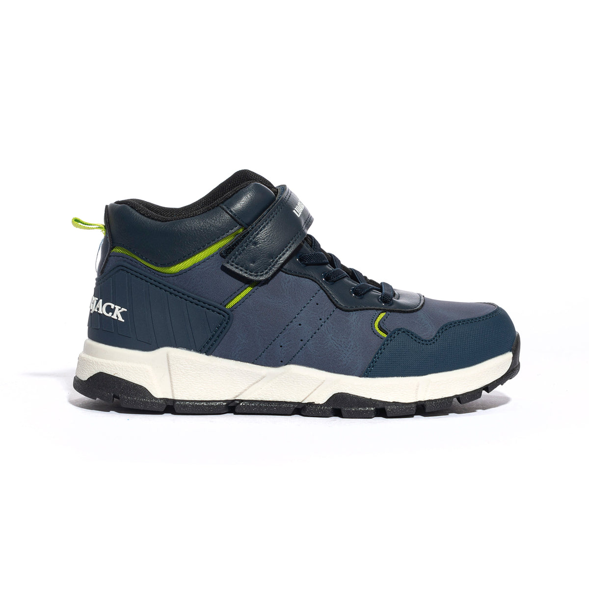 LUMBERJACK SBB9201-008 NAVY BLUE ACID GREEN Sneakers Bambino 
