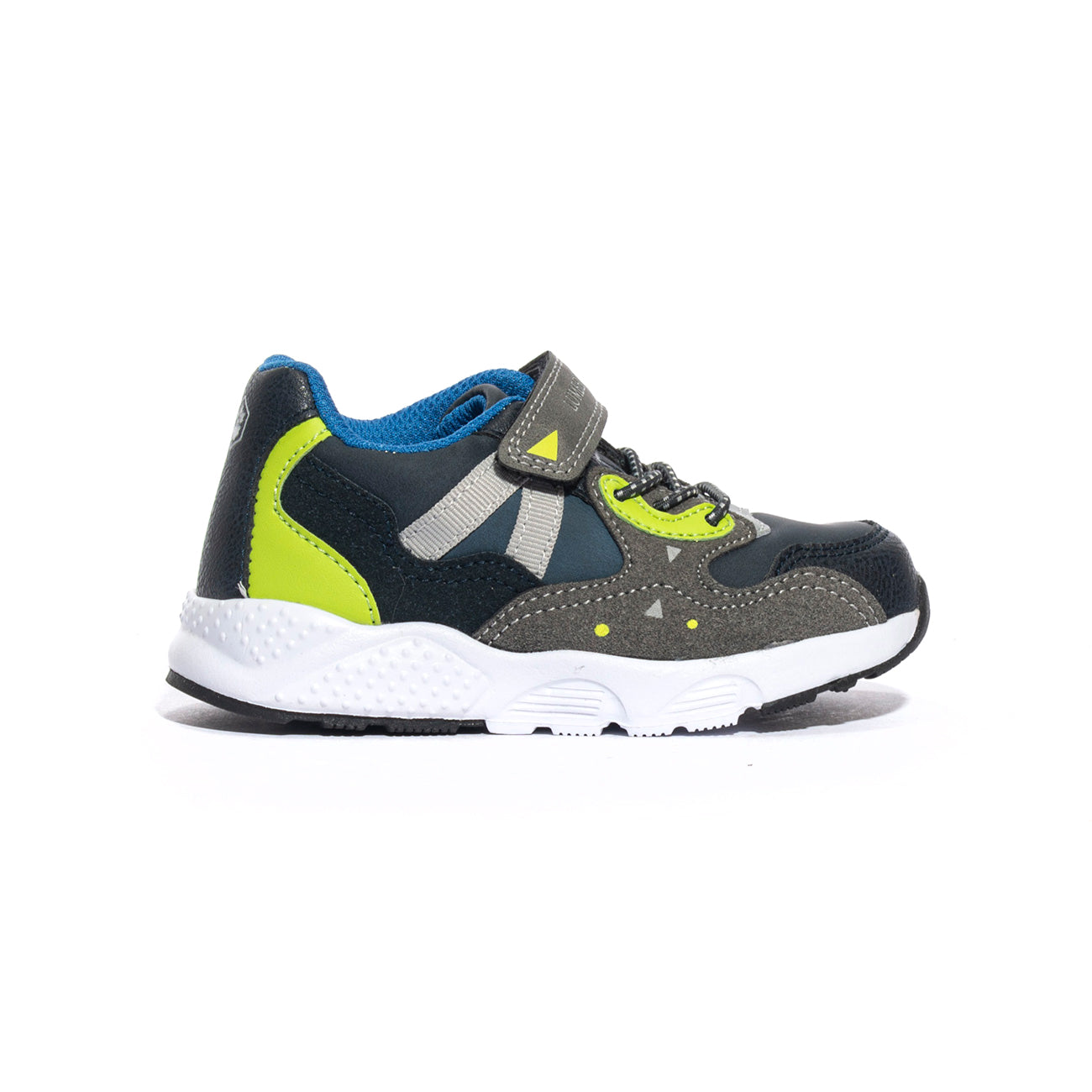 LUMBERJACK SBH3005-001 DK GREY ACID GREEN Sneakers Bambino 