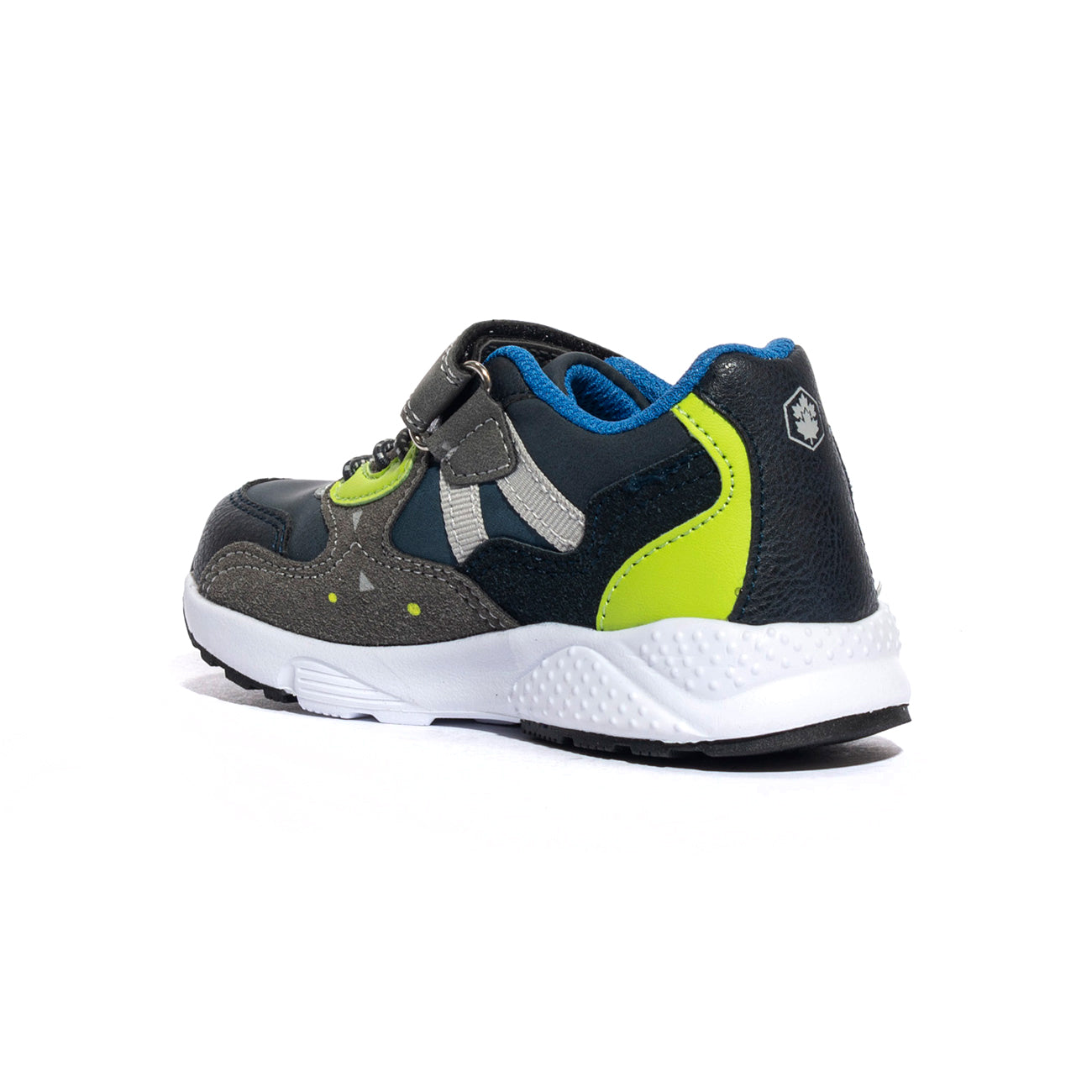 LUMBERJACK SBH3005-001 DK GREY ACID GREEN Sneakers Bambino 