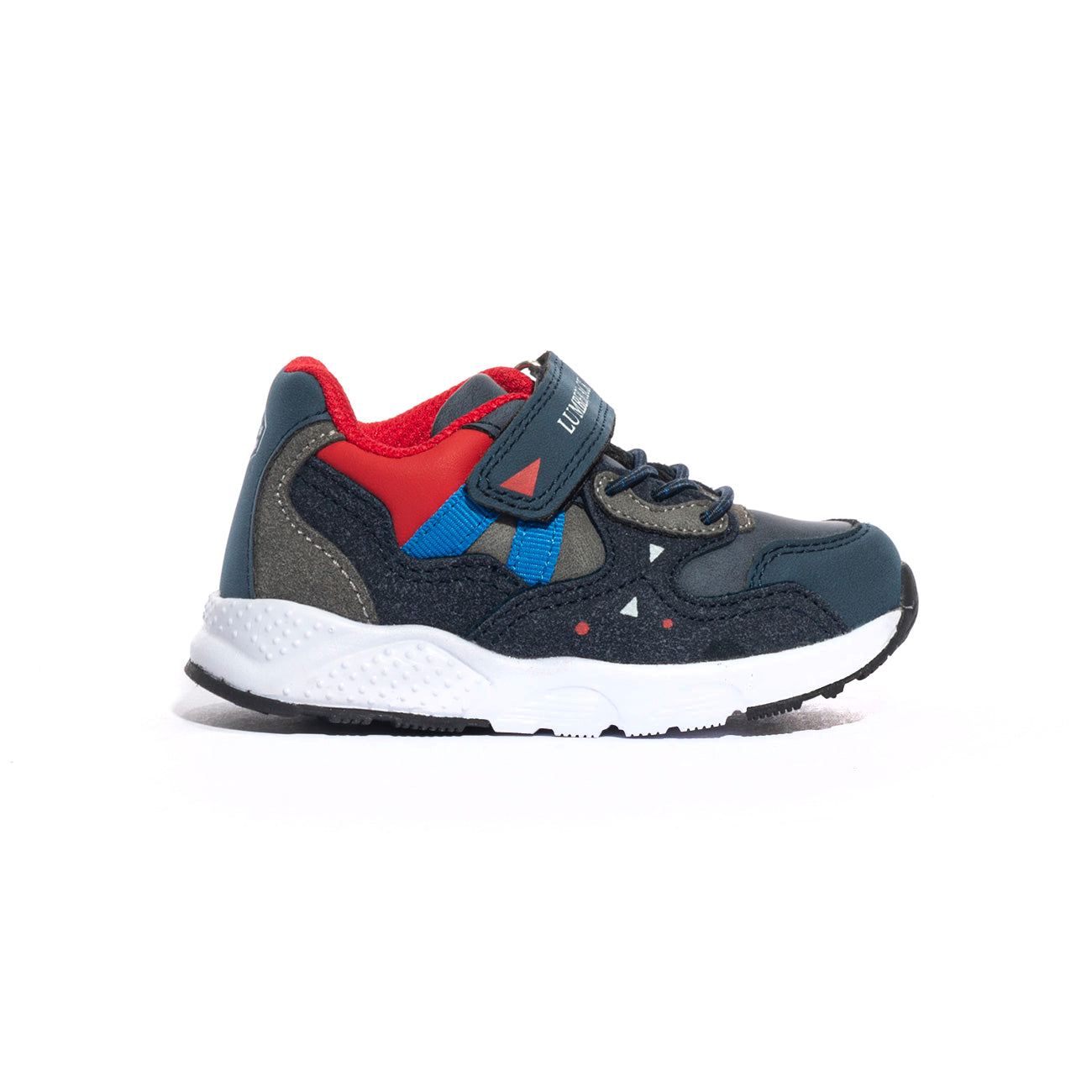 LUMBERJACK SBH3005-001 NAVY BLUE RED Sneakers Bambino 