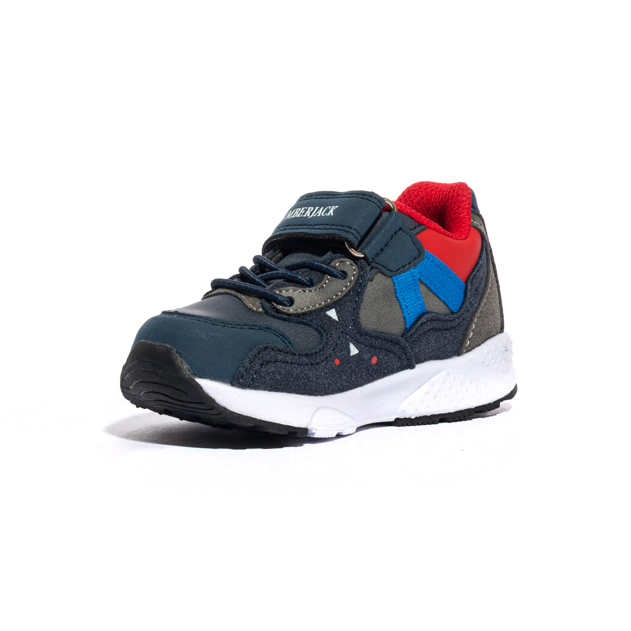 LUMBERJACK SBH3005-001 NAVY BLUE RED Sneakers Bambino 