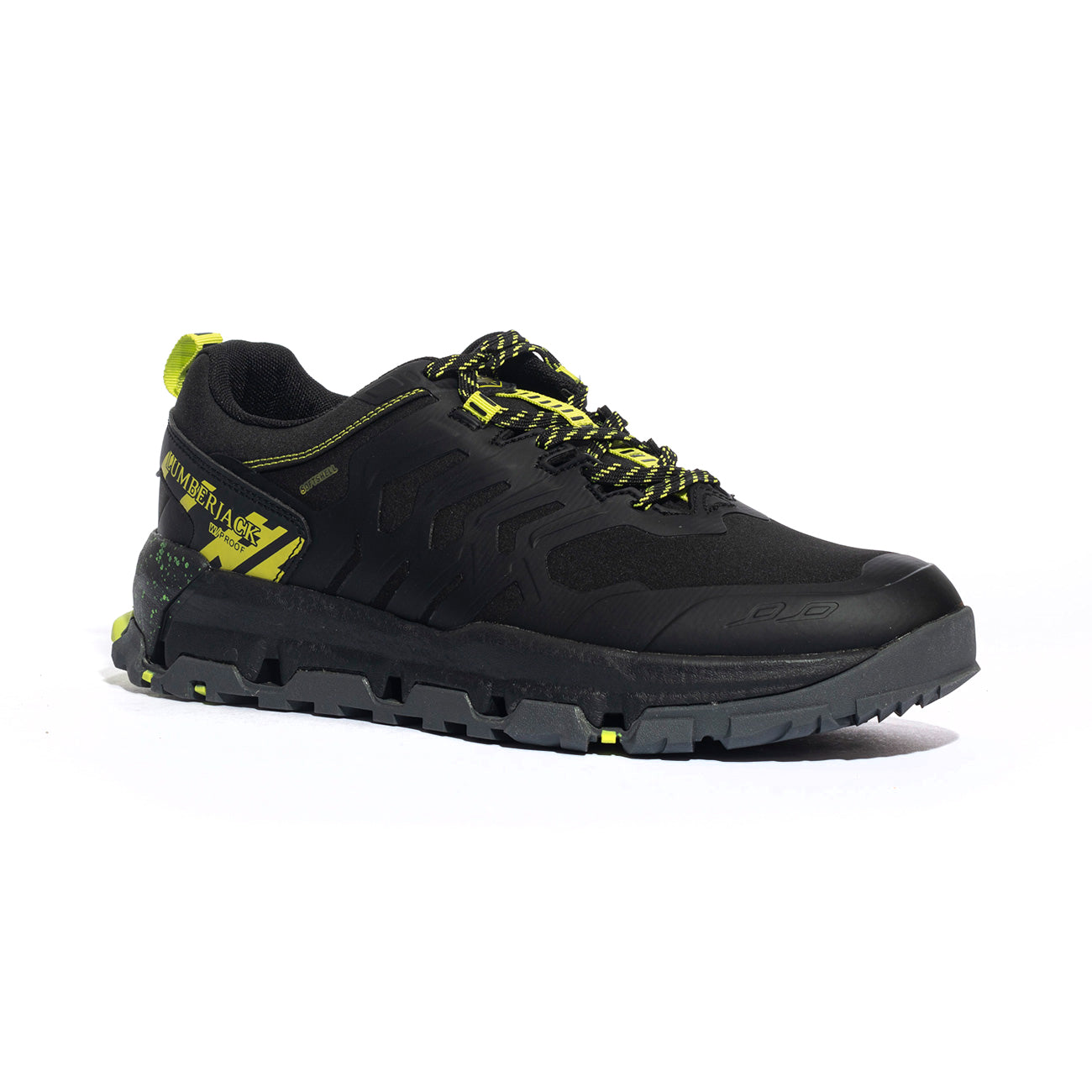 LUMBERJACK SMC0611-005 BLACK LIME Sneakers Uomo 
