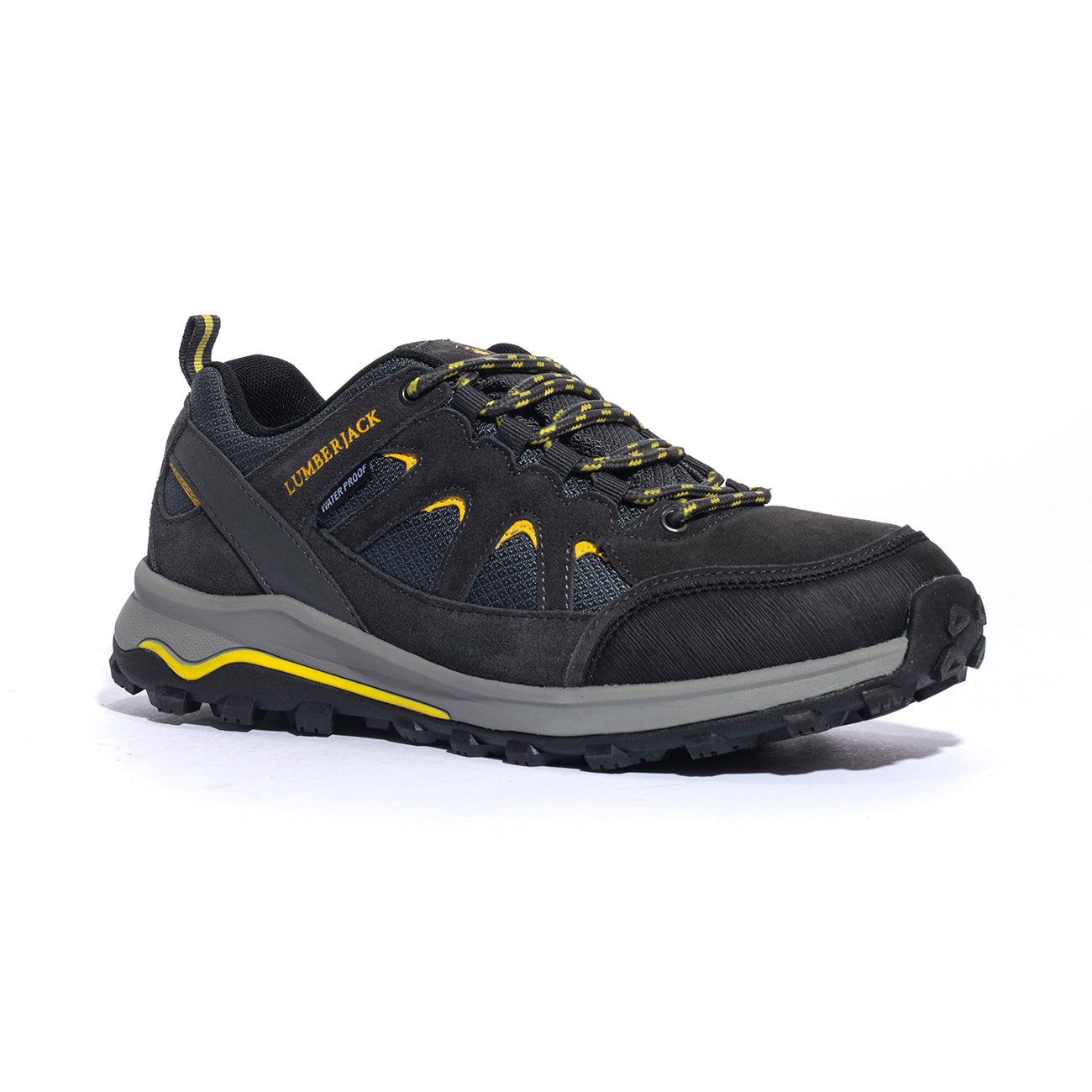 LUMBERJACK SMH8605-001GREY YELLOW