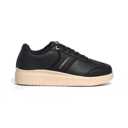 LUMBERJACK SWF6411-005 BLACK BEIGE Sneakers Donna 