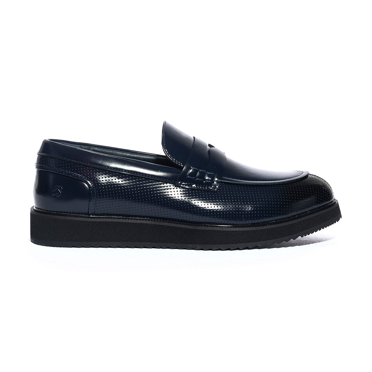 SOLO SOPRANI MO810 BLU Mocassini Uomo 