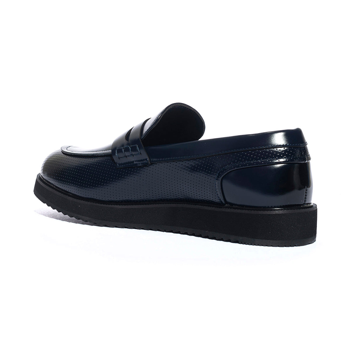 SOLO SOPRANI MO810 BLU Mocassini Uomo 