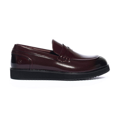 SOLO SOPRANI MO810 BORDEAUX Mocassini Uomo 