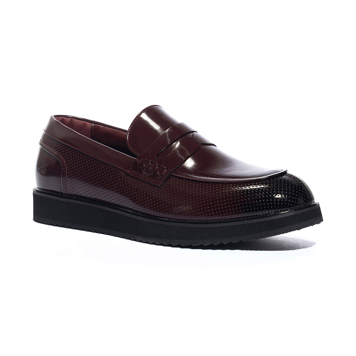 SOLO SOPRANI MO810 BORDEAUX Mocassini Uomo 