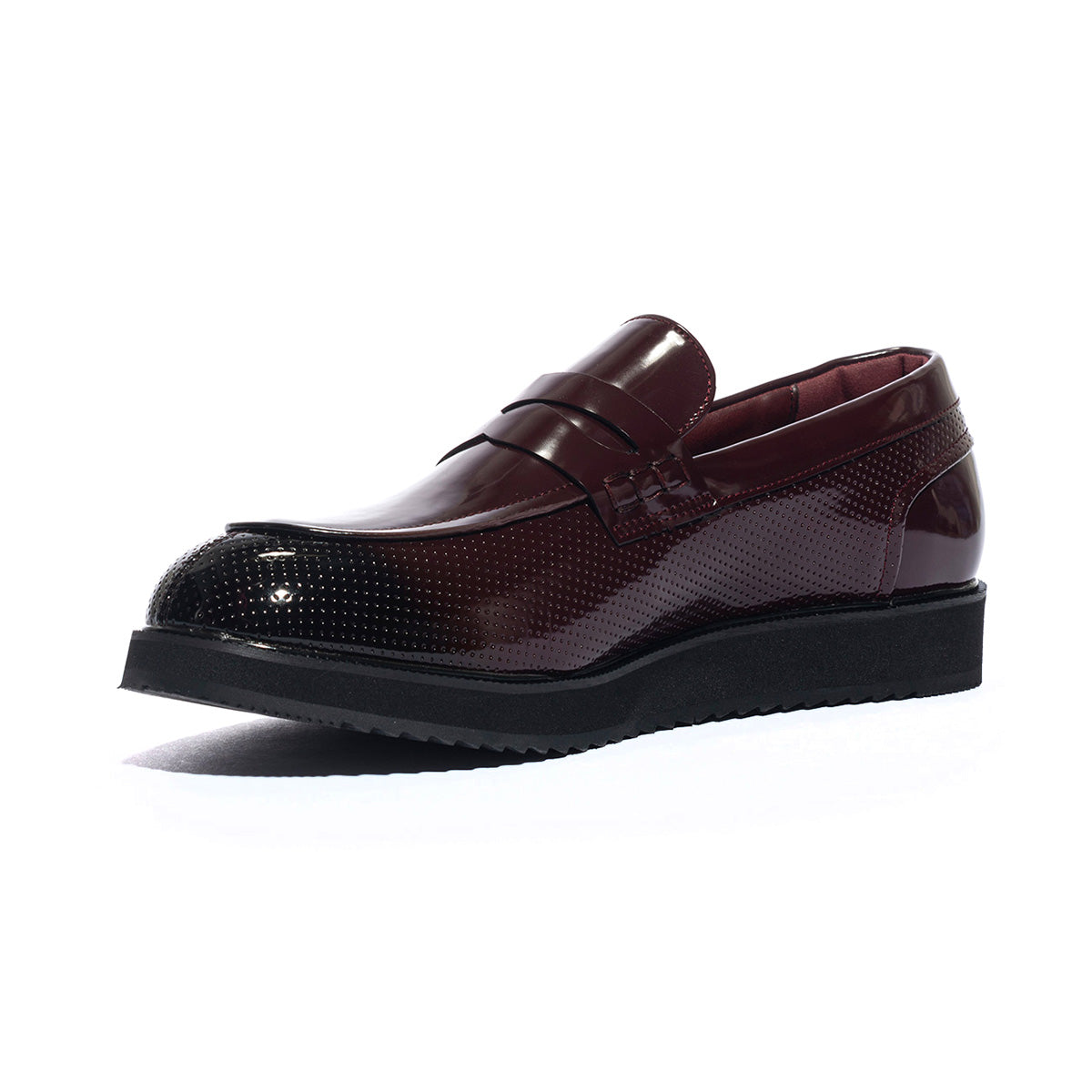 SOLO SOPRANI MO810 BORDEAUX Mocassini Uomo 
