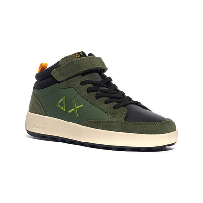 SUN 68 Z44350T MILITARE SCURO Sneakers Bambino 