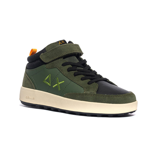 SUN 68 Z44350T MILITARE SCURO Sneakers Bambino 