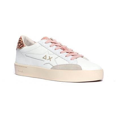 SUN 68 Z44421T BIANCO ROSA Sneakers Bambina 