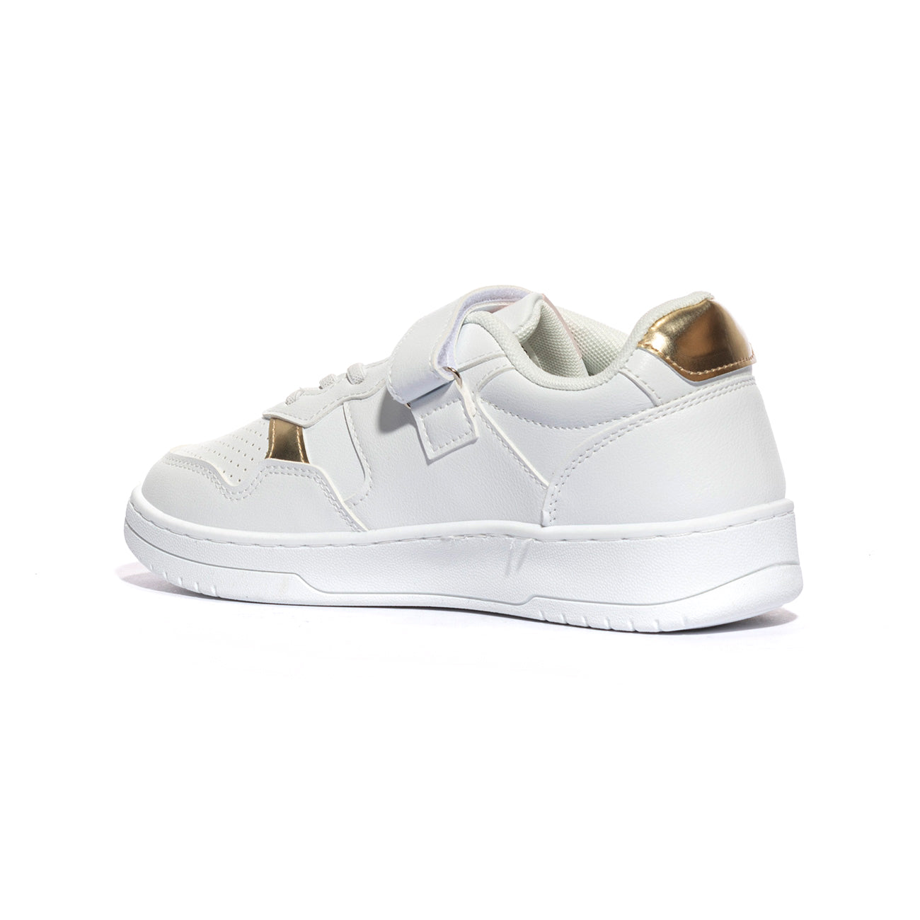 U.S. POLO ASSN. DENNY001 WHI GOL Sneakers Bambina 