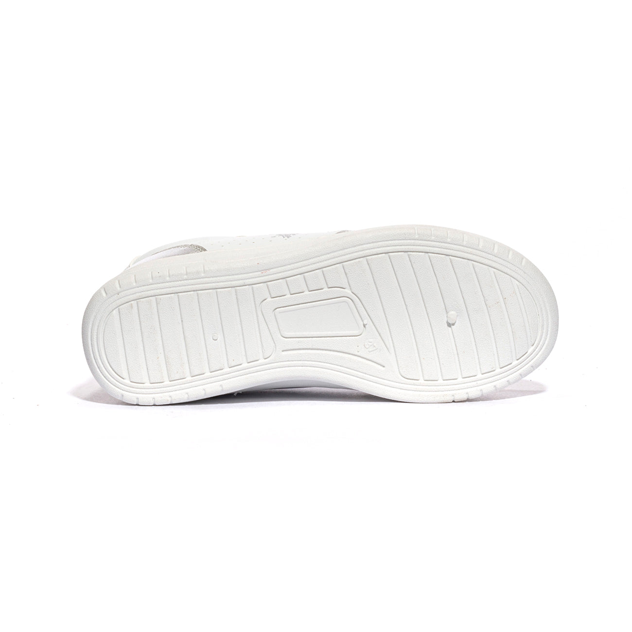 U.S. POLO ASSN. DENNY004 WHI SIL Sneakers Bambina 