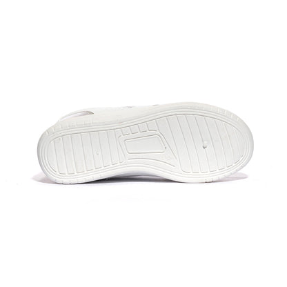 U.S. POLO ASSN. DENNY004 WHI SIL Sneakers Bambina 
