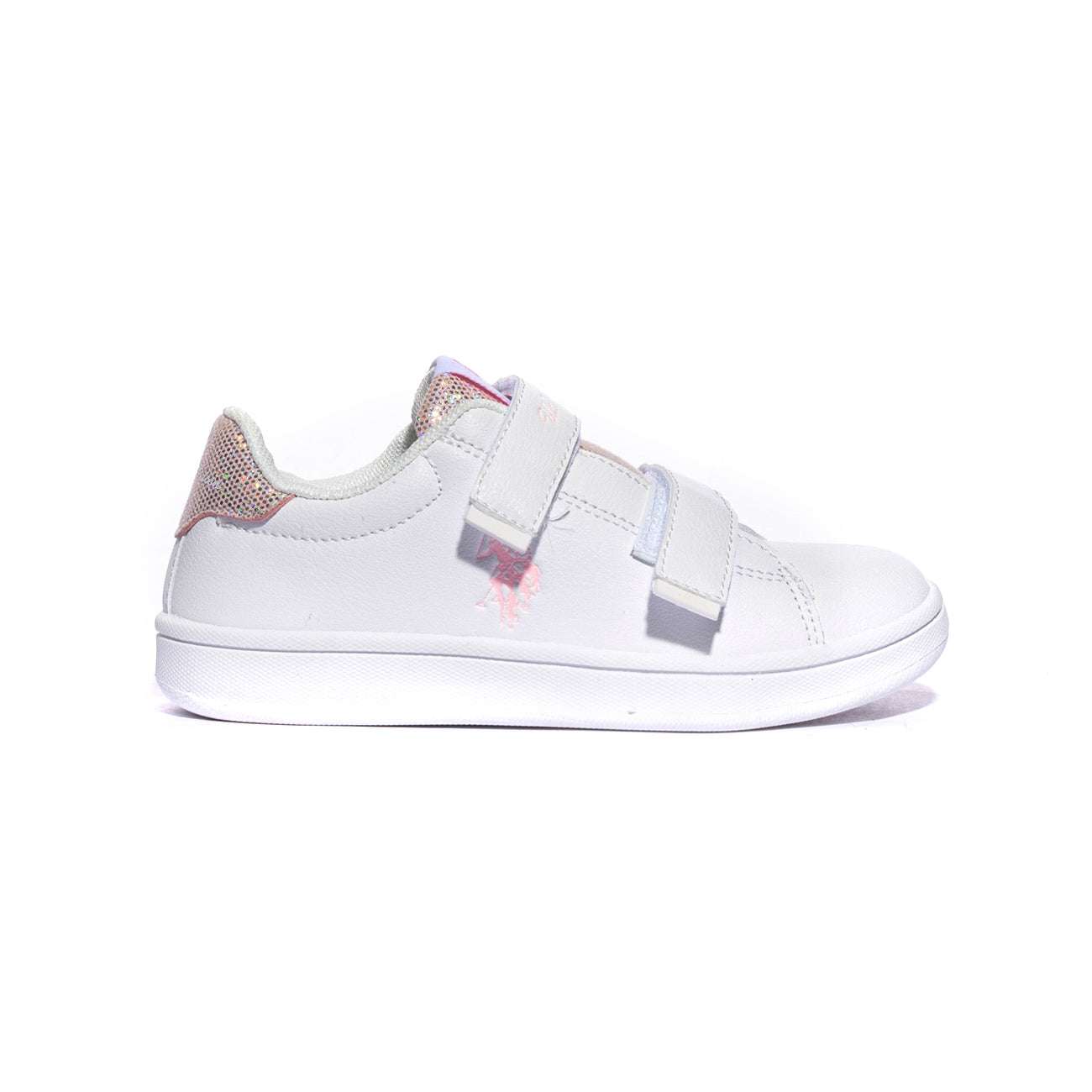 U.S. POLO ASSN. TRACE002 WHI PIN Sneakers Bambina 