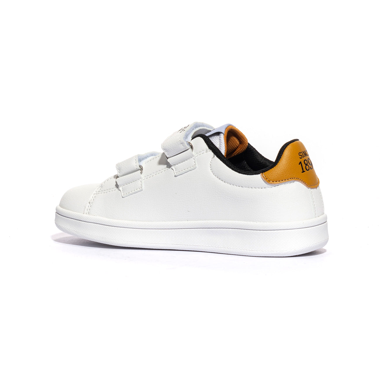 U.S. POLO ASSN. TRACE001WHI YEL