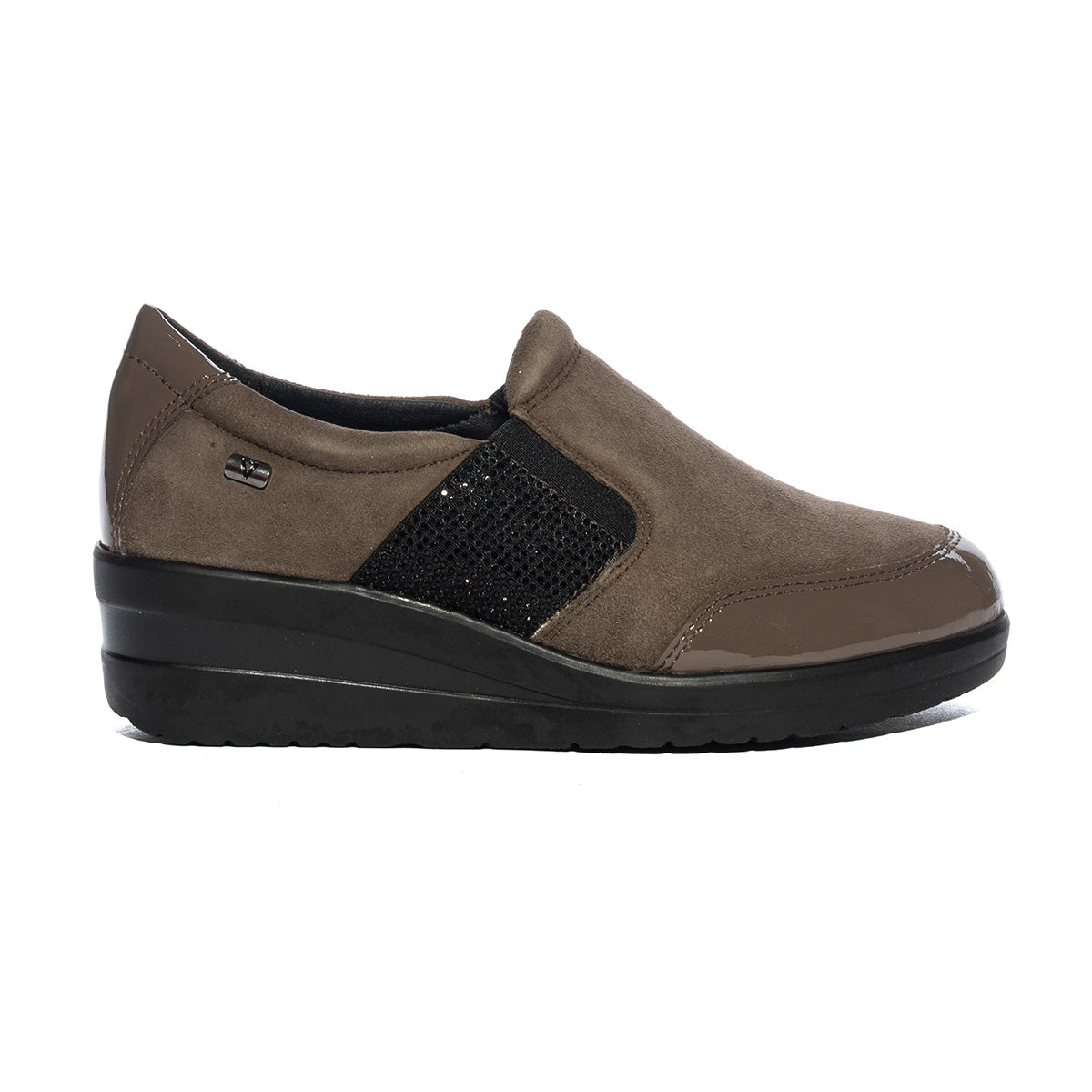 VALLEVERDE 36200 SUEDE VISONE Slip-on Donna 