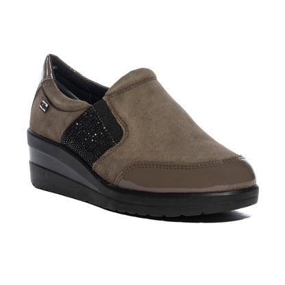 VALLEVERDE 36200 SUEDE VISONE Slip-on Donna 