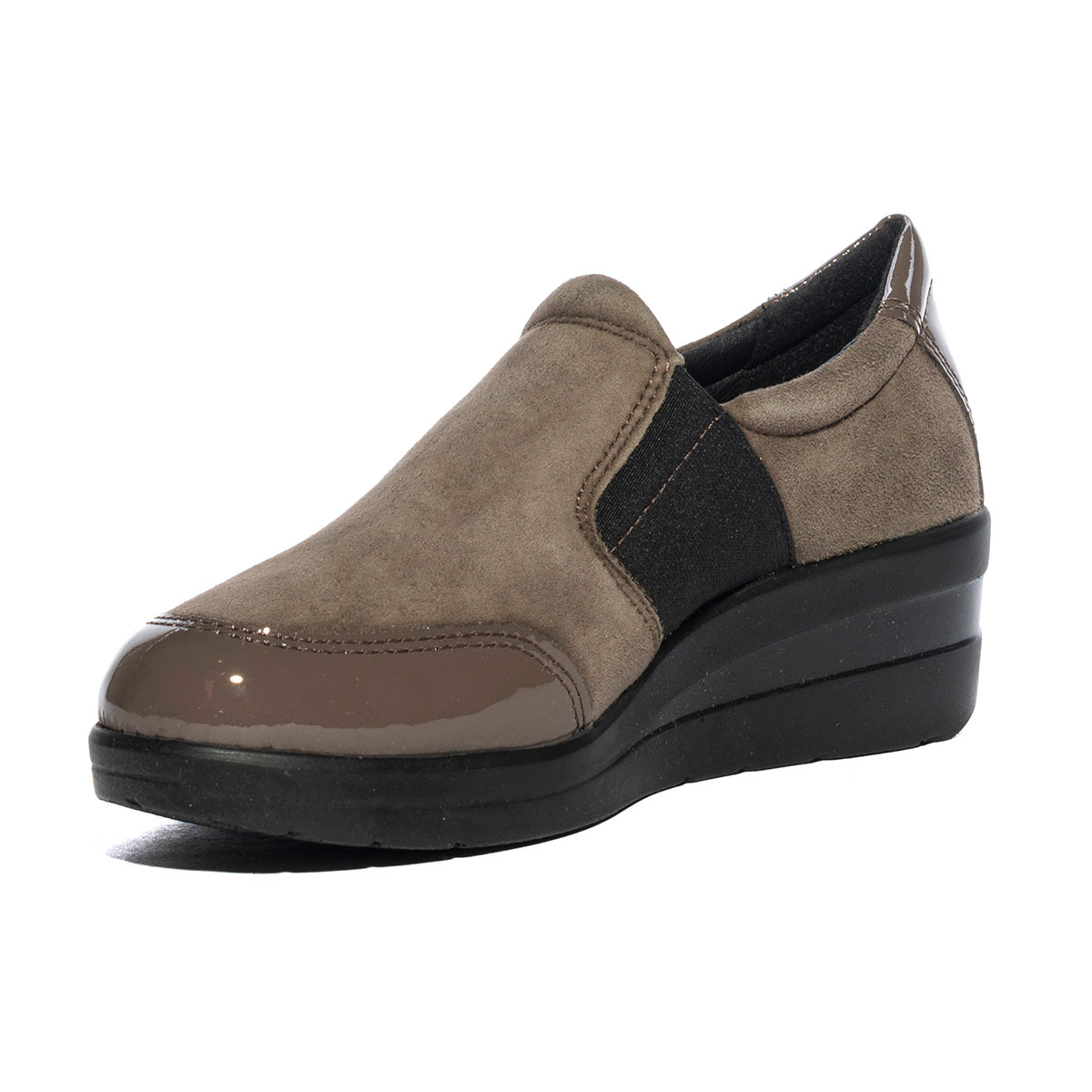 VALLEVERDE 36200 SUEDE VISONE Slip-on Donna 